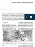 Northside Storage Tunnel, Sydney: Investigation, Design and Construction