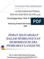 Materi Sosialisasi Pilkada