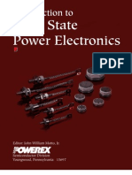 Introduction to Solid State Power Electronics