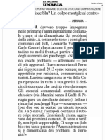 Perugia: Anno Nuovo, Problemi Vecchi