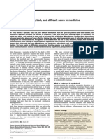Fallowfield, Jenkins, 2004, Communicating Sad, Bad and Difficult News in Medicine (Paper) PDF