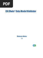 Ca Erwin Data Model Validator: Release Notes