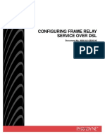 Configuring Frame Relay Service Over DSL