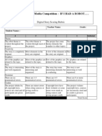 Scratch Digital Story Assessment Rubric | PDF