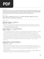 Jennifer Barnes - Resume