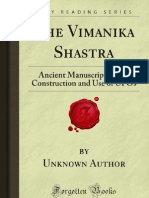  The Vimanika Shastra
