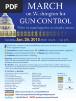 Download Gun Control March Flyer by March for Gun Control SN121311675 doc pdf