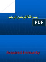 Acquired (Specific) Immunity.