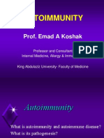 Autoimmunity For 4th Year 2008