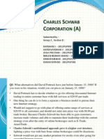 Charles Schwab Corporation (A) Case Analysis