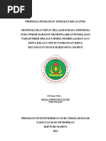 Download PROPOSAL PTK MODEL SAVI by Neng SN121320696 doc pdf