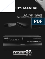 Manual OPTIBOX Extra CX English