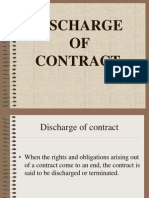 Discharge OF Contract