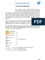 Formatarea Conditionala - Excel 2010
