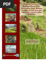Download Heritage and a Conservation Fund- Working Together to Help Save the Ifugao Rice Terraces by Eulalie D Dulnuan SN12133578 doc pdf