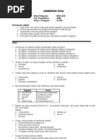 Download Soal Biologi kelas xi SMA 11 by bookbuy321 SN121342429 doc pdf