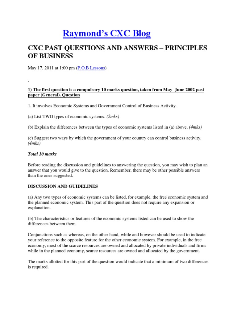 principles of business past papers.docx Current Account Balance Of