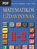 Matematikos Uzdavinynas 11-12 Klasei