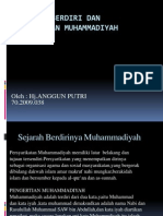 Sejarah Berdiri Dan Perjuangan Muhammadiyah