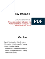 Ray tracing info