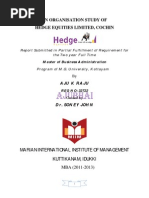 Download An Organisation study of Hedge equities  by Aju K Raju SN121354177 doc pdf