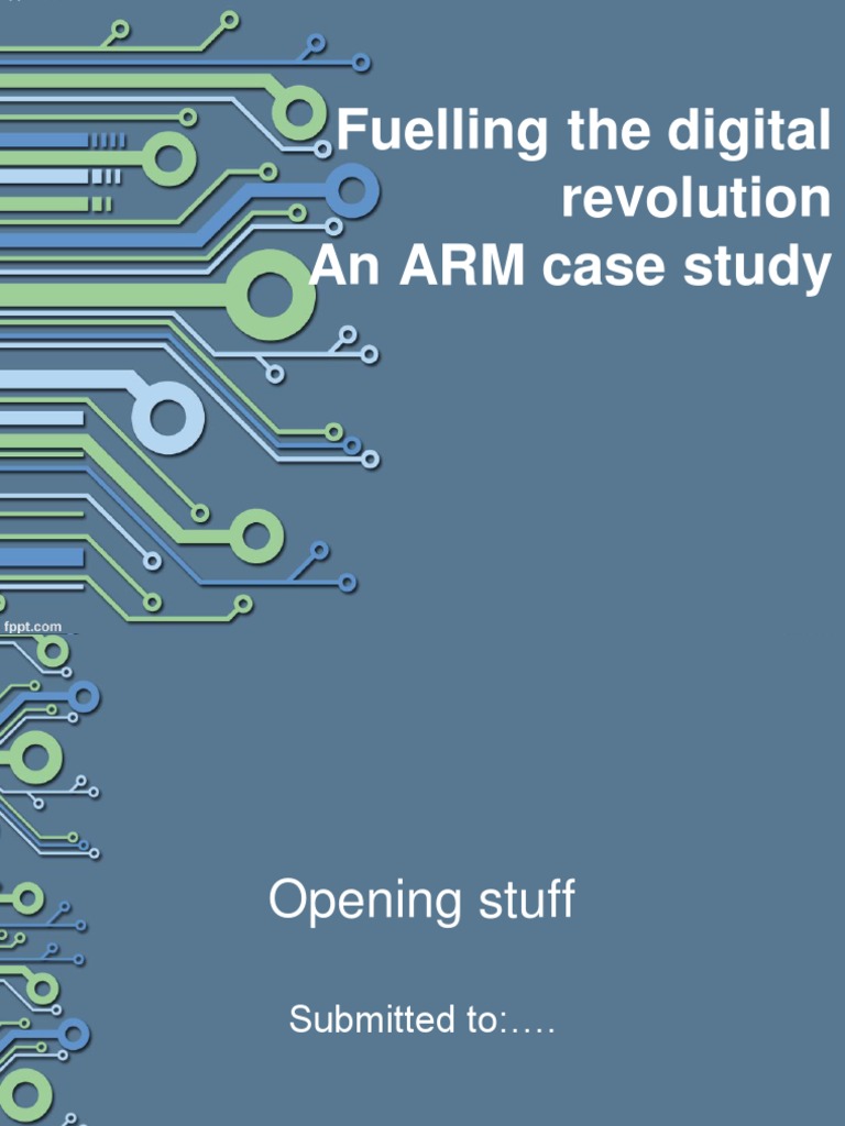 An ARM Case Study PDF Computer Hardware Digital Technology