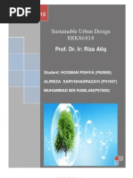 Download sustainable urban design of kajang by hooman9028 SN121369294 doc pdf