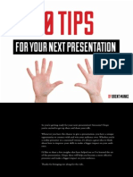 10 Tips For Your Next Presentation