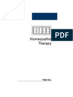 BHI Homeopathic Therapy