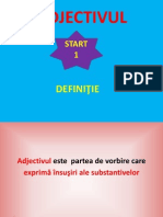 Adjectivul