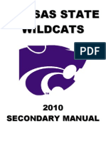 2010 Kansas State University Secondary Manual