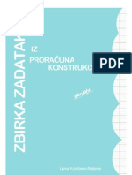 Zbirka Zadataka - Proracun Konstrukcija-Za Net PDF