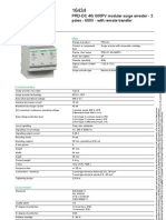 Product Data Sheet: PRD-DC 40r 600PV Modular Surge Arrester - 2 Poles - 600V - With Remote Transfer
