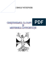 Creştinismul CA Fapt Mistic Si Misterele Antichitatii