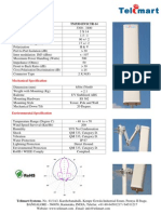 Electrical Specification: Cross Polarization Discrimination (DB)