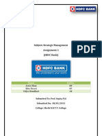 Startegic mgmt. of HDFC Bank