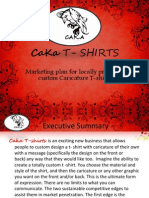 CAKA T - SHIRTS - New Business Plan