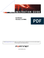 FortiGate Administration Guide 01 30006 0203 20080313