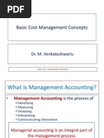 Cost Management Techniques