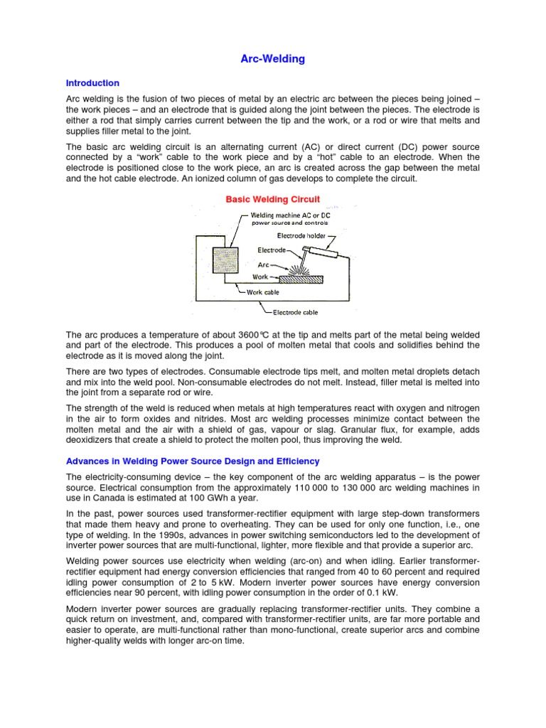 Arc Welding | PDF | Welding | Construction