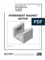 Permanent Magnet Motor: Instruction Manual and Experiment Guide For The PASCO Scientific Model SE-8658A