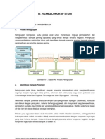 DBMP Andal #2 4 Ruang Lungkup Studi