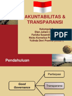 Akuntabilitas Dan Transparansi Asp