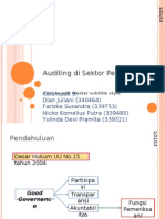 Tentang Auditing Pemerintahan