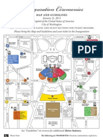 2013 Inauguration Ceremonies Map