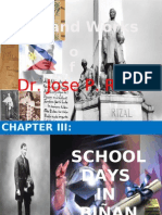Life and Works: Dr. Jose P. Rizal