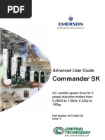 Emerson Commander SK Trip and Status Diagnostic Codes | PDF | Digital