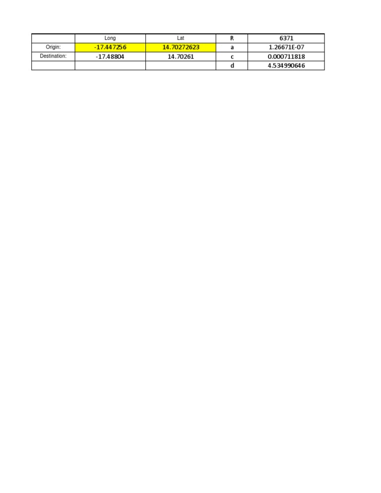 Geographic Coordinates and Data Analysis | PDF