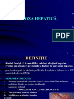 ciroza hepatica