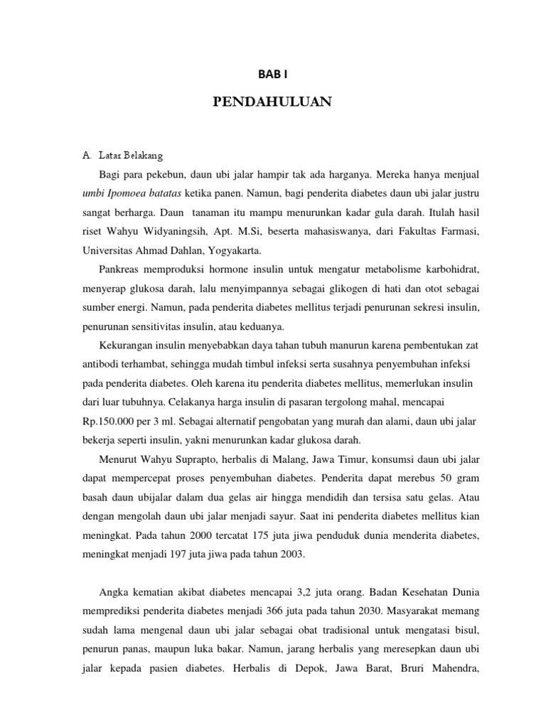 Makalah Ubi Jalar